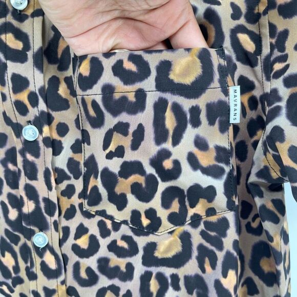 Mavrans Leopard Print Shirt – Unisex, UPF 50, 4-Way Stretch, Limited Edition - Picture 8 of 15